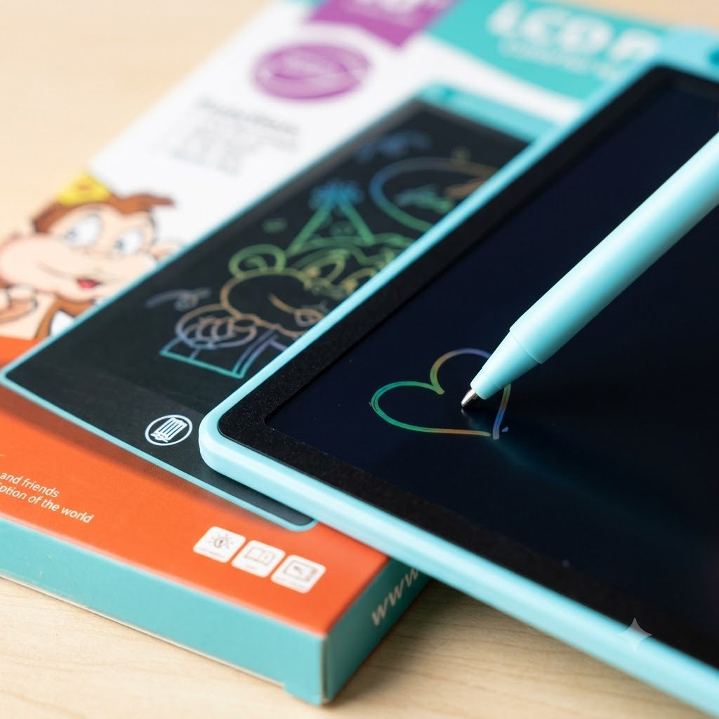 "10-inch LCD Writing Tablet: Bachon Ke Liye Mazedaar aur Safe Digital Slate!